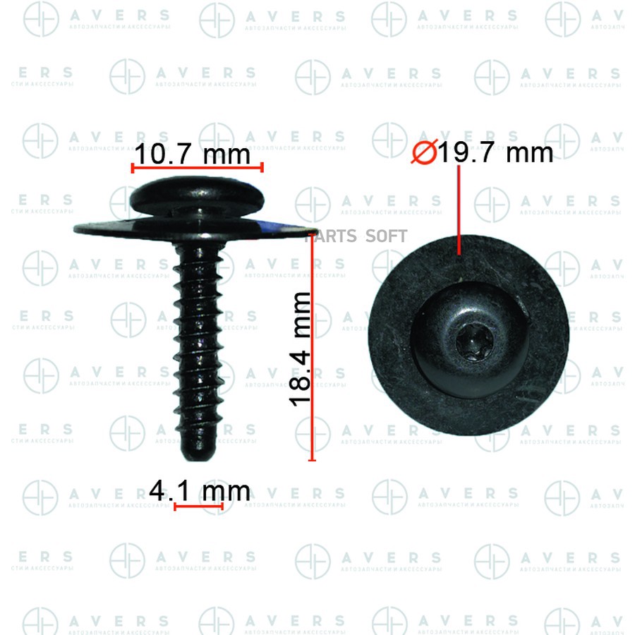 Винт Avers 11548270 - AVERS None None